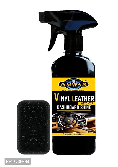 Amwax Vinyl Leather  Dashboard Shiner/Dashboard cleaner/Dashboard polish/Car Dashboard polish/high gloss/high shine/Long Lasting (250 ml)