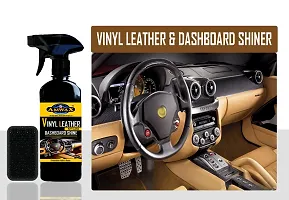 Amwax Vinyl Leather  Dashboard Shiner/Dashboard cleaner/Dashboard polish/Car Dashboard polish/high gloss/high shine/Long Lasting (250 ml)-thumb3