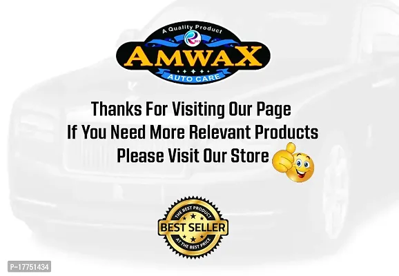 Amwax Car Glass Cleaner/Window Cleaner/Windshield Cleaner/Glass Polish/Mirror Cleaner/Headlight Cleaner (500 ML Spray)-thumb2