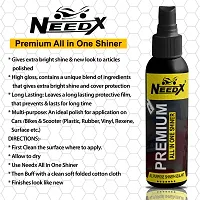 Needx Premium All In One Shiner / All Purpose Shiner+ Sealant / Car  Bike Polish (100+ 100ML)-thumb1