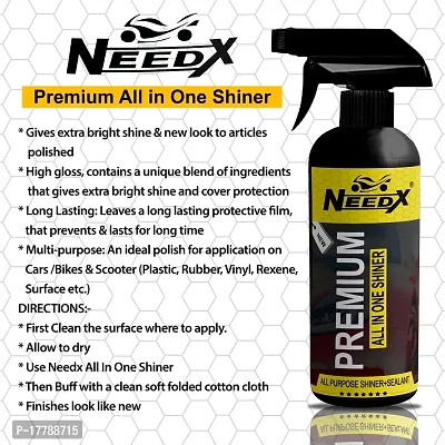 Needx Premium All In One Shiner / All Purpose Shiner+ Sealant / Car  Bike Polish (250ML)-thumb5