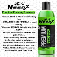 Needx Premium Foaming Shampoo / Clean  Clear / Car  Bike Foaming Shampoo (200+ 200 ml)-thumb4