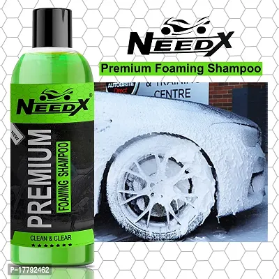 Needx Premium Foaming Shampoo / Clean  Clear / Car  Bike Foaming Shampoo (200+ 200 ml)-thumb3