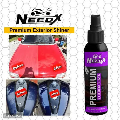 Needx Premium Exterior Shiner / for / Car  Bike Body Shiner- (200+ 200 ml)-thumb2