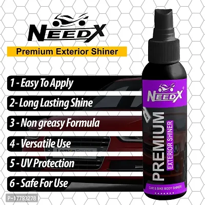 Needx Premium Exterior Shiner / for / Car  Bike Body Shiner- (200+ 200 ml)-thumb5
