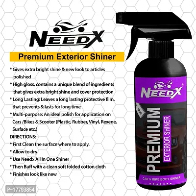 Needx Premium Exterior Shiner / for / Car  Bike Body Shiner- (500ML)-thumb5