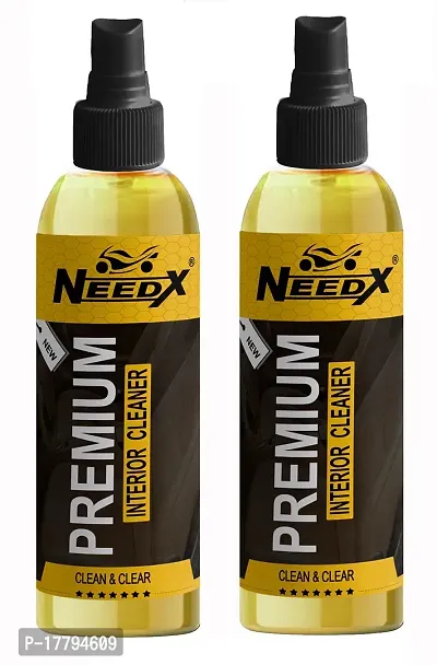 Needx Interior Cleaner - All-Purpose Car Interior Cleaner and Protectant - Safe for Leather, Vinyl, and Upholstery - 200+200ml Spray Bottle