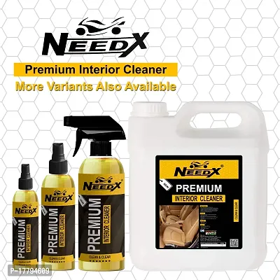 Needx Interior Cleaner - All-Purpose Car Interior Cleaner and Protectant - Safe for Leather, Vinyl, and Upholstery - 200+200ml Spray Bottle-thumb5