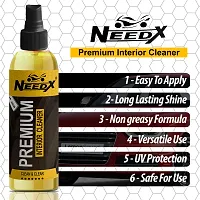 Needx Interior Cleaner - All-Purpose Car Interior Cleaner and Protectant - Safe for Leather, Vinyl, and Upholstery - 200+200ml Spray Bottle-thumb1