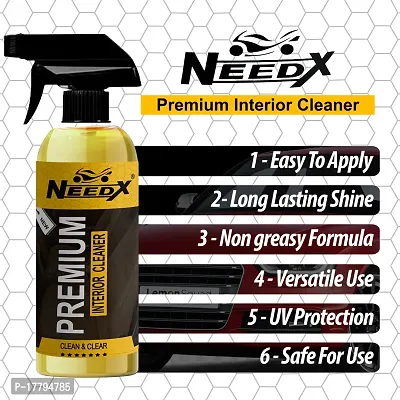 Needx Interior Cleaner - All-Purpose Car Interior Cleaner and Protectant - Safe for Leather, Vinyl, and Upholstery - 500ml Spray Bottle-thumb4