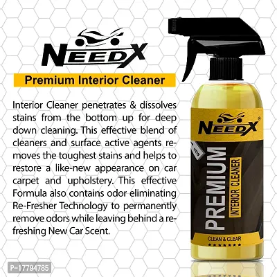 Needx Interior Cleaner - All-Purpose Car Interior Cleaner and Protectant - Safe for Leather, Vinyl, and Upholstery - 500ml Spray Bottle-thumb5