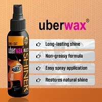 Uberwax Multipurpose Car Shiner and coat Gives Extra Bright Shine 200+200ML-thumb3