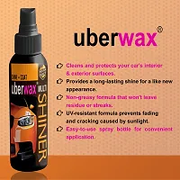 Uberwax Multipurpose Car Shiner and coat Gives Extra Bright Shine 200+200ML-thumb2