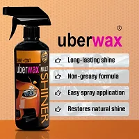 Uberwax Multipurpose Car Shiner and coat Gives Extra Bright Shine 250ML-thumb3