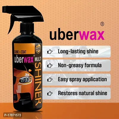 Uberwax Multipurpose Car Shiner and coat Gives Extra Bright Shine 250ML-thumb4