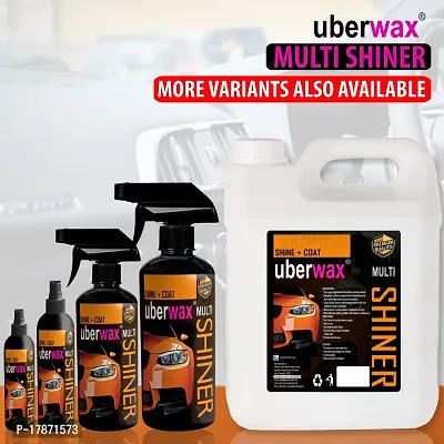 Uberwax Multipurpose Car Shiner and coat Gives Extra Bright Shine 250ML-thumb2