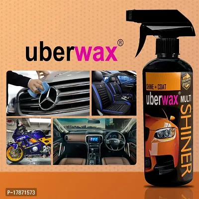 Uberwax Multipurpose Car Shiner and coat Gives Extra Bright Shine 250ML-thumb3