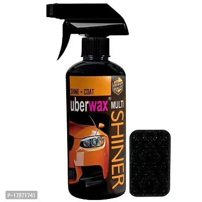 Uberwax Multipurpose Car Shiner and coat Gives Extra Bright Shine 500ML