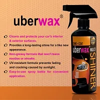 Uberwax Multipurpose Car Shiner and coat Gives Extra Bright Shine 500ML-thumb2