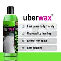 Uberwax Car and Bike Foaming Shampoo High foaming car  bike wash shampoo 200+200ML-thumb1