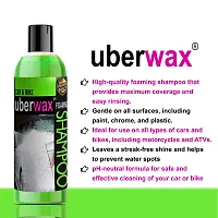 Uberwax Car and Bike Foaming Shampoo High foaming car  bike wash shampoo 200+200ML-thumb2