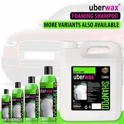 Uberwax Car and Bike Foaming Shampoo High foaming car  bike wash shampoo 200+200ML-thumb5