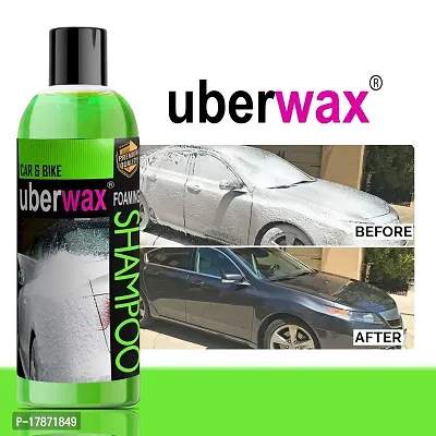 Uberwax Car and Bike Foaming Shampoo High foaming car  bike wash shampoo 500ML-thumb4