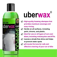 Uberwax Car and Bike Foaming Shampoo High foaming car  bike wash shampoo 500ML-thumb4