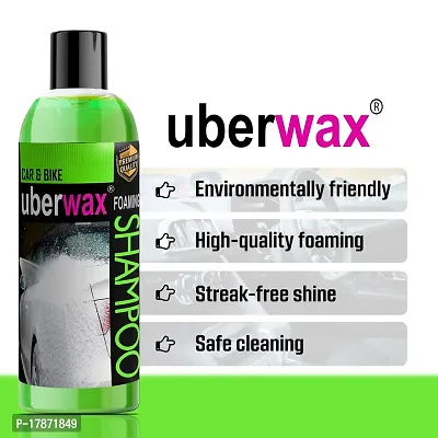 Uberwax Car and Bike Foaming Shampoo High foaming car  bike wash shampoo 500ML-thumb2