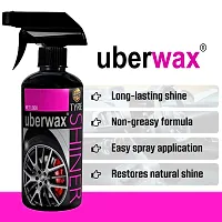 Uberwax Tyre Shiner/Tyre Polish/car tyre Polish/Bike tyre Polish/high Gloss/high Shine/Long Lasting (500ML)-thumb3