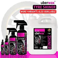 Uberwax Tyre Shiner/Tyre Polish/car tyre Polish/Bike tyre Polish/high Gloss/high Shine/Long Lasting (500ML)-thumb1