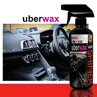 Uberwax Dashboard Shine - Interior Car Cleaner and Protectant - Long-Lasting Shine - Non-Greasy Formula - 250ml Spray Bottle-thumb2