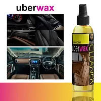 Uberwax Interior Cleaner - All-Purpose Car Interior Cleaner and Protectant - Safe for Leather, Vinyl, and Upholstery - 200+200ml Spray Bottle-thumb2