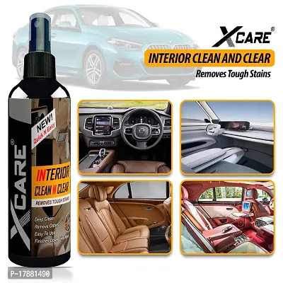 Xcare Car Interior Cleaner For Upholstery, Dashboard, and Leather Seats (100+100ML)-thumb4