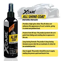 Xcare All Shine Coat/All in One Polish/Car Polish/Dashboard Polish/Body Polish/Bike Polish/Interior Polish/High Gloss/Long Lasting (100+100ml)-thumb3