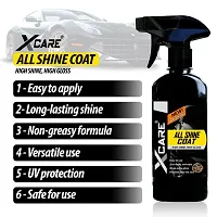 Xcare All Shine Coat/All in One Polish/Car Polish/Dashboard Polish/Body Polish/Bike Polish/Interior Polish/High Gloss/Long Lasting (250 ml)-thumb3