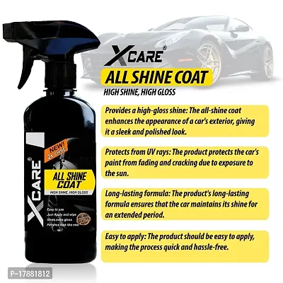 Xcare All Shine Coat/All in One Polish/Car Polish/Dashboard Polish/Body Polish/Bike Polish/Interior Polish/High Gloss/Long Lasting (250 ml)-thumb2