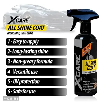 Xcare All Shine Coat For Car and Bike - Ultimate Protection and Shine (400ml)-thumb5