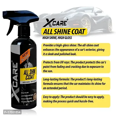 Xcare All Shine Coat For Car and Bike - Ultimate Protection and Shine (400ml)-thumb3