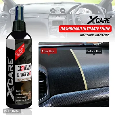 Xcare Ultimate Dashboard Shine for Car - Long-Lasting Gloss (100+100ml)-thumb2