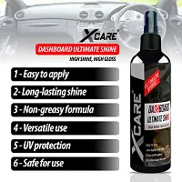 Xcare Ultimate Dashboard Shine for Car - Long-Lasting Gloss (100+100ml)-thumb2