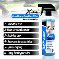 Xcare Glass Cleaner - Professional Strength Formula for Cars, Homes, and Offices - Streak-Free Shine for Windows, Mirrors, and More (500 Ml)-thumb3