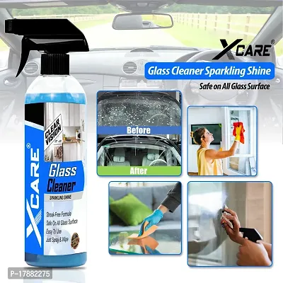 Xcare Glass Cleaner - Professional Strength Formula for Cars, Homes, and Offices - Streak-Free Shine for Windows, Mirrors, and More (500 Ml)-thumb5