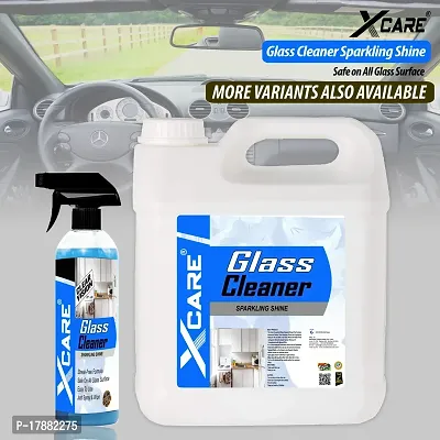 Xcare Glass Cleaner - Professional Strength Formula for Cars, Homes, and Offices - Streak-Free Shine for Windows, Mirrors, and More (500 Ml)-thumb2