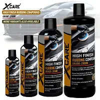 Xcare Rubbing Compound - Removes Scratches and Swirl Marks - Restores Gloss and Shine - 200+200ml Bottle-thumb2