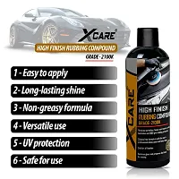 Xcare Rubbing Compound - Removes Scratches and Swirl Marks - Restores Gloss and Shine - 500ml Bottle-thumb3