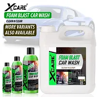 Xcare Foam Blast Car Wash Shampoo - High Foaming Formula for a Deep Clean - Safe on Paint and Wax (100+100ml)-thumb1