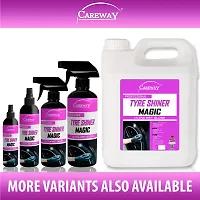 Careway Tyre Shiner Magic/Tyre Polish/car tyre Polish/Bike tyre Polish/high Gloss/high Shine/Long Lasting (100+100ML)-thumb4