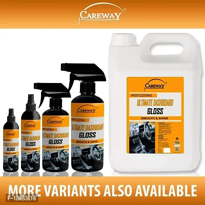 Careway Ultimate Dashboard Gloss /Interior Car Polish and Protectant - Long-Lasting Shine - Non-Greasy Formula -100+100ml-thumb5