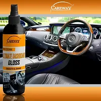 Careway Ultimate Dashboard Gloss /Interior Car Polish and Protectant - Long-Lasting Shine - Non-Greasy Formula -100+100ml-thumb1